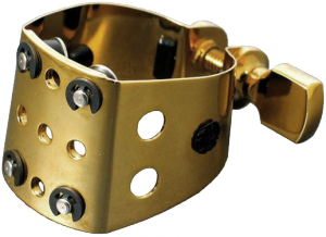 Saxxas Ligature AS DU Gold Plated For Metal Mouthpiece
